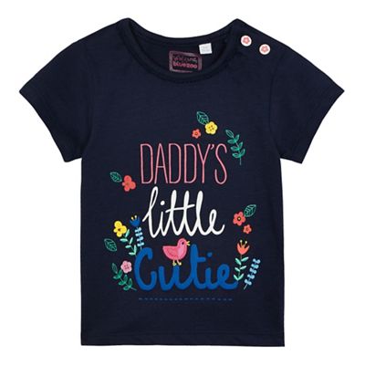 Baby girls' 'Daddy's Little Cutie' t-shirt